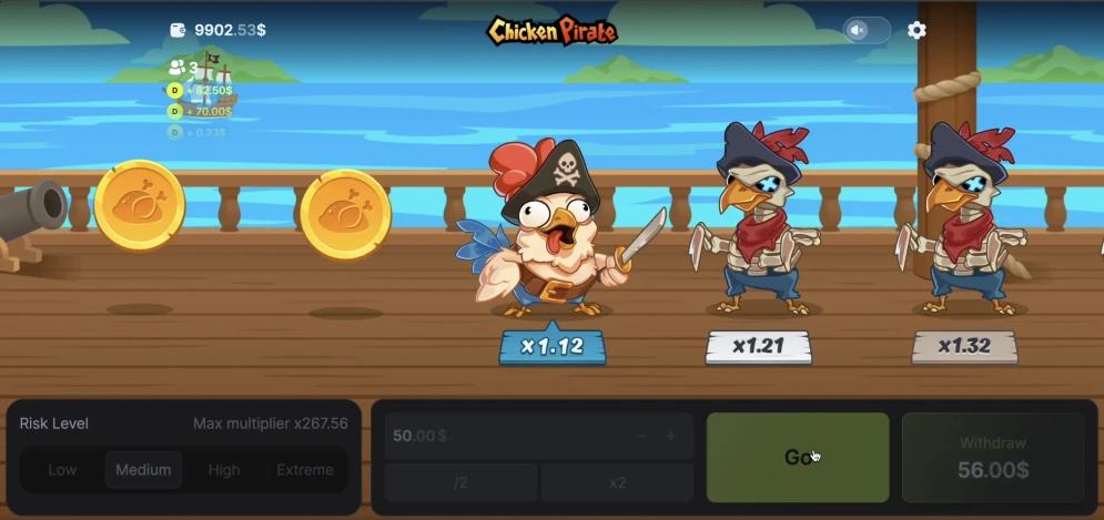Chicken Pirate Slot