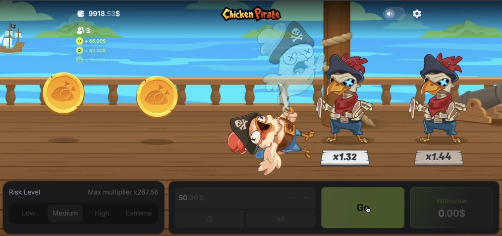 Chicken Pirate Slot